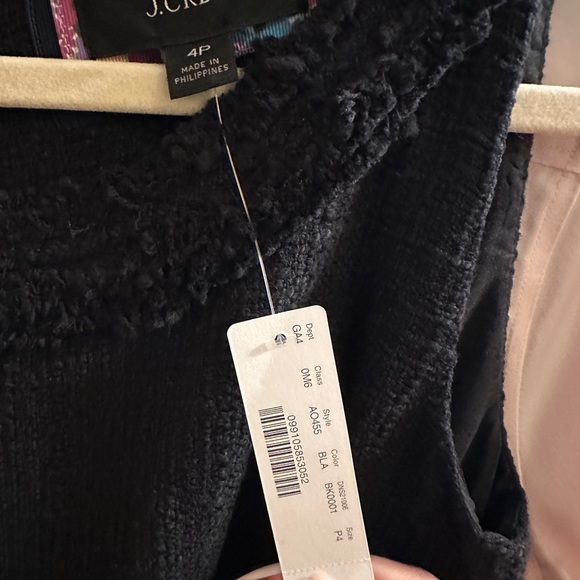 Tweed black dress J Crew New - Picture 3 of 8